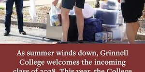 24 Sep Class of 2028_Our Grinnell Banner