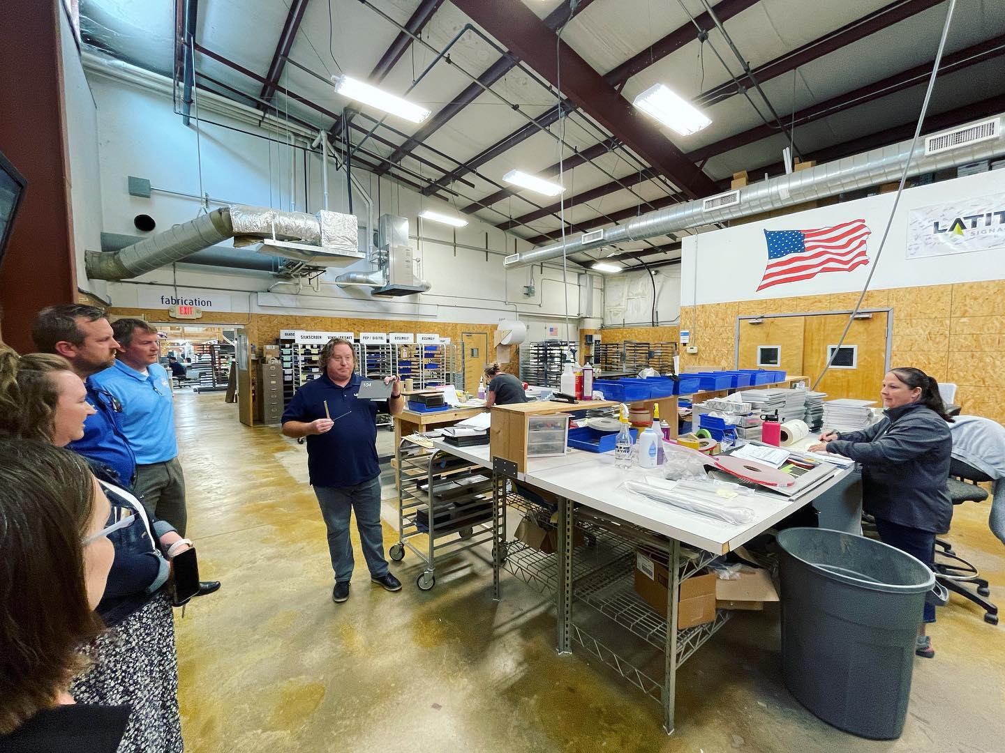 Chamber Ambassadors Visit Latitude + Design ourgrinnell