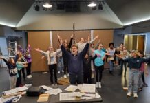 Tom Lacina received a Governor’s Arts Champion Award