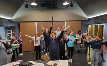 Tom Lacina received a Governor’s Arts Champion Award