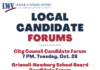 Grinnell City Offices and Grinnell-Newburg School Board Forums: