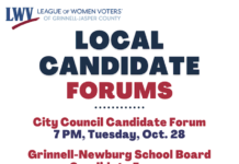 Grinnell City Offices and Grinnell-Newburg School Board Forums: