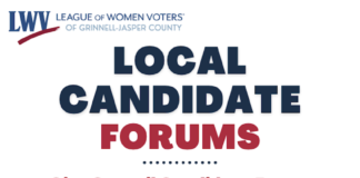 Grinnell City Offices and Grinnell-Newburg School Board Forums: