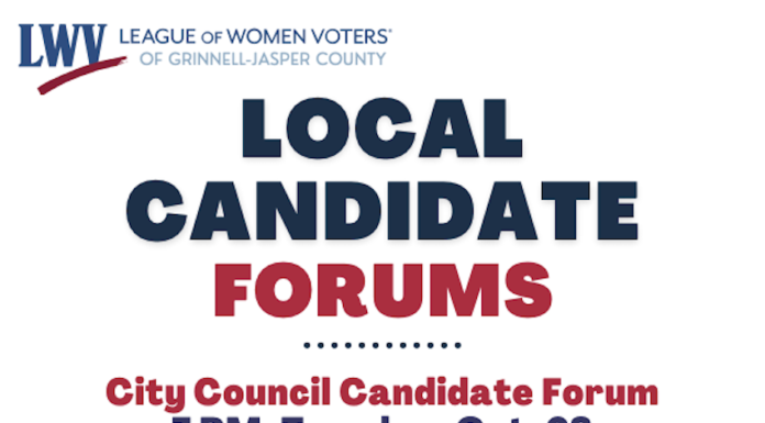 Grinnell City Offices and Grinnell-Newburg School Board Forums:
