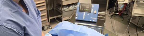 Dr. Mensing Using Neoprobe