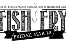 “Fish Fry” Open to the Public on March 13th