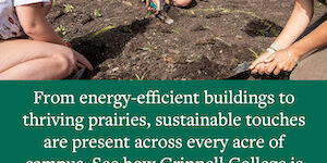 GC Earth Week_Our Grinnell Banner