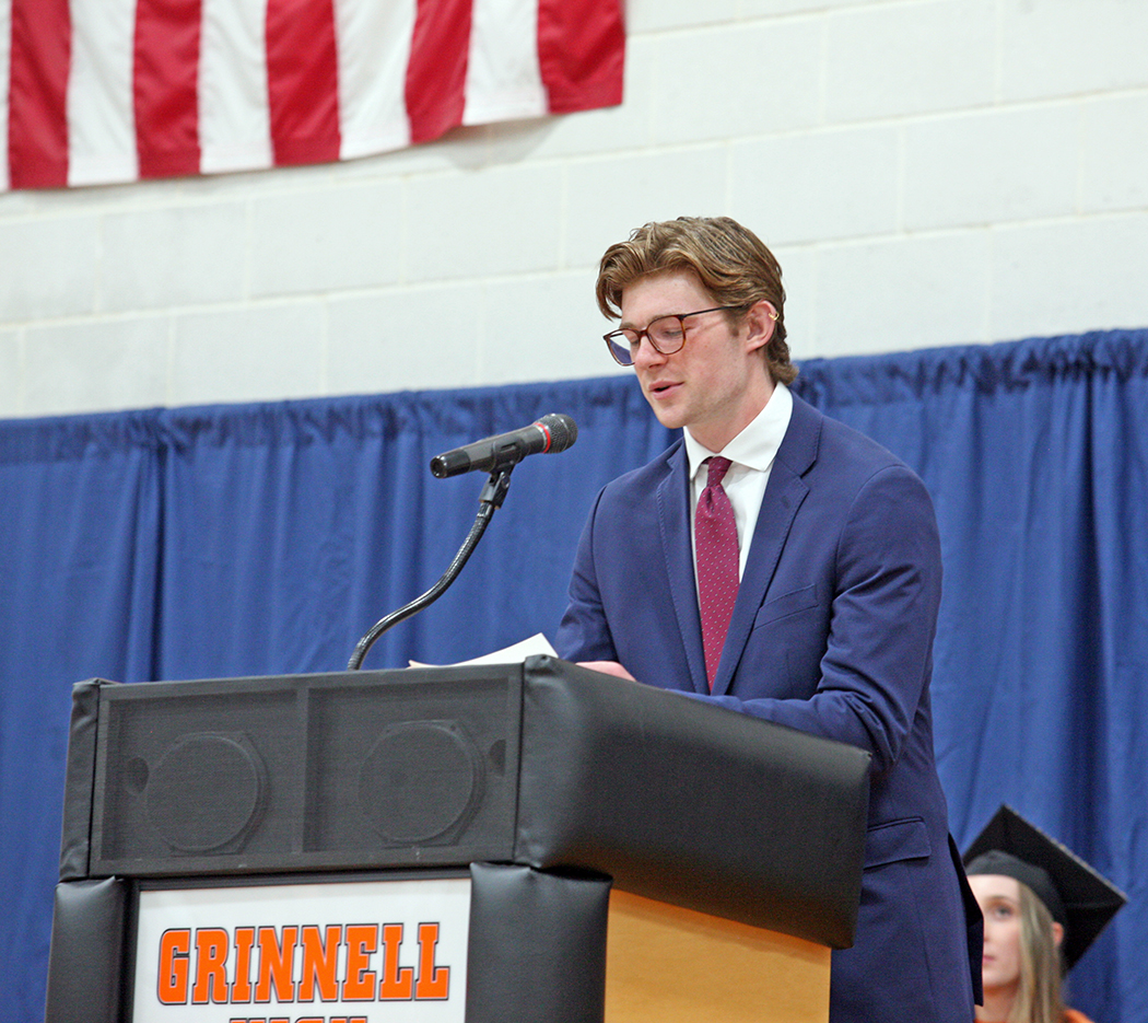 A Collage of Grinnell High School Graduation Pictures Class of 2023