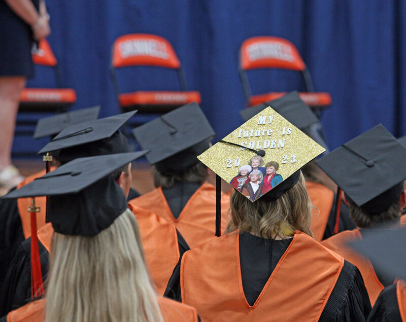 A Collage of Grinnell High School Graduation Pictures Class of 2023