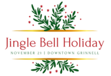 Celebrate the kick-off to the holiday shopping season with Grinnell Chamber’s annual Jingle Bell Holiday!