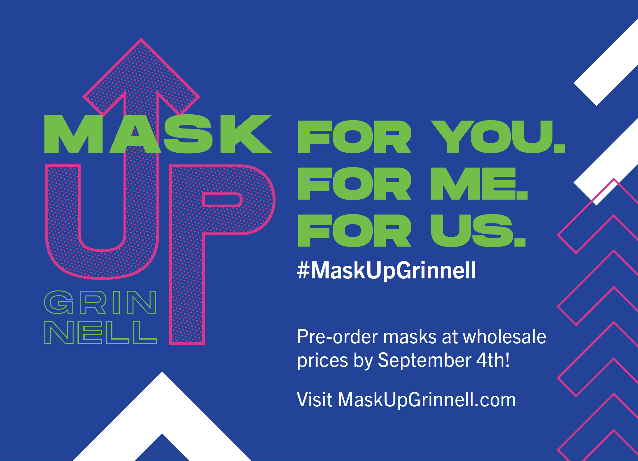 Mask Up Pre-Orders