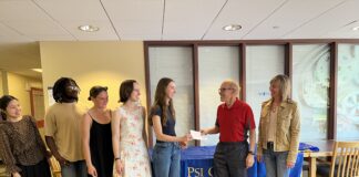 Grinnell College Psi Chi Chapter Donates $500 to Grinnell Area Mental Health Consortium – JPK Fund