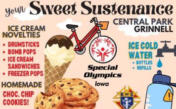 RAGBRAI FUNDRAISER to benefit SPECIAL OLYMPICS of Iowa.