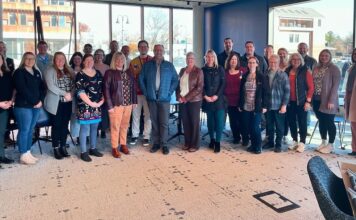 Grinnell Chamber Ambassadors visit Renfrow Hall