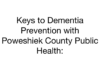 Save Your Brain with Poweshiek County Public Health