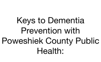 Save Your Brain with Poweshiek County Public Health