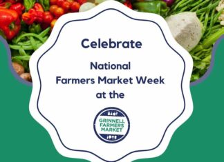 Grinnell Farmers Market to Celebrate National Farmers Market Week