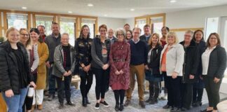 Grinnell Chamber Ambassadors Visit Grinnell-Newburg School Foundation