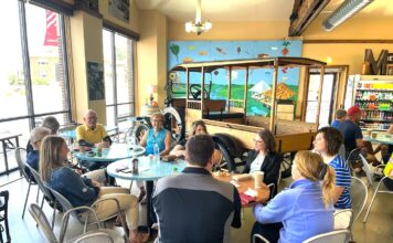 Ambassadors met for coffee and treats at McNallys Foods Tuesday June 18