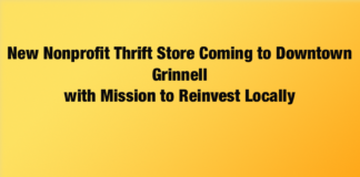 New Nonprofit Thrift Store Coming to Downtown Grinnell with Mission to Reinvest Locally